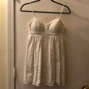 White lace Lilly Pulitzer dress